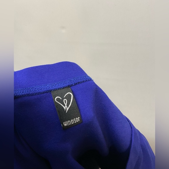 Windsor Womens Off The Shoulder Short Sleeve High Low Cocktail Skater Dress - Picture 11 of 11